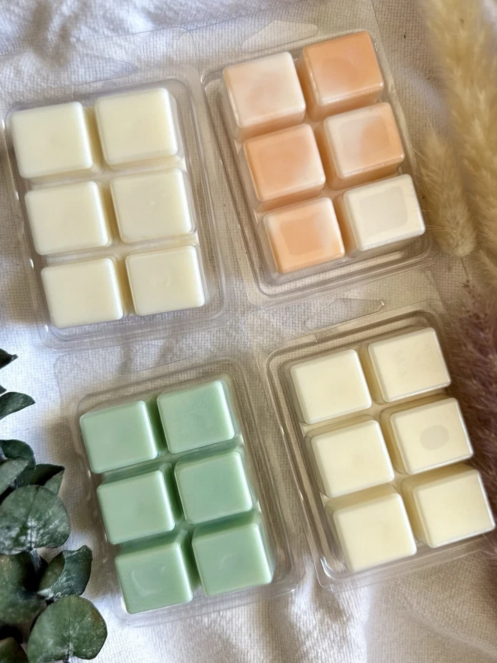 Соевый воск премиум-класса ручной работы плавится (упаковка из 4) — 2,5 унции — уютные ароматы на 45 свечей - Изображение 3 из 3