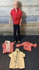 Vintage Mattel Japan Blue Eyed Straight Leg Ken Doll & Cloths 1960's TLC