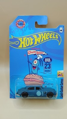Hot Wheels SpongeBob Plankton Chummobile Heist Mode Jaguar MK1 Custom