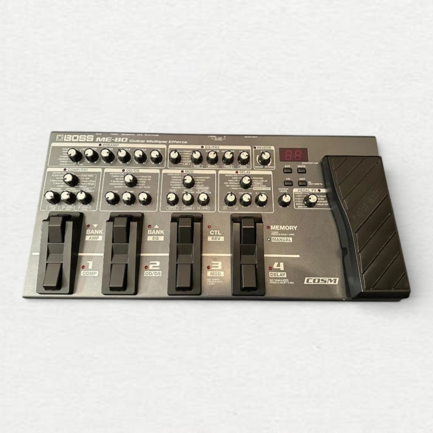 BOSS ME-80 Digital Multi-Effets Guitare Électrique Unité Processeur