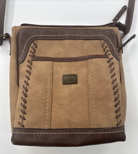BOC Born Concept Crossbody Bag Purse Faux Leather Tan Oakley Organizer Boho