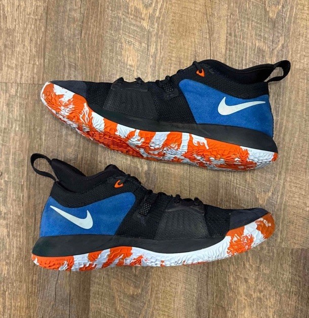 Nike PG 2 Home Obsidian Blue OKC Thunder George Size 11.5 Sneakers