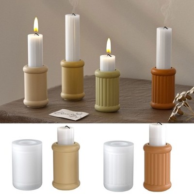 Easy Cleaning Silicone Cylinder Mould for Artistics Resin Casting