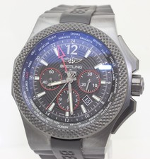 2017 Breitling Bentley GMT Light Body B04 Midnight Carbon VB0432 - Box & Papers
