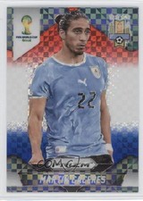 2014 Panini Prizm World Cup Red White & Blue Power Plaid Martin Caceres #190 l4z