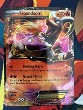 Pokémon TCG Houndoom EX Holo XY Breakthrough 21/162 on eBay