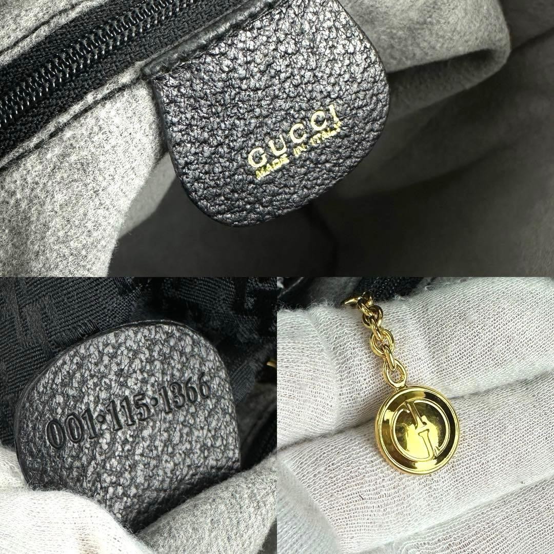 Excellent condition GUCCI drawstring shoulder bag… - image 9