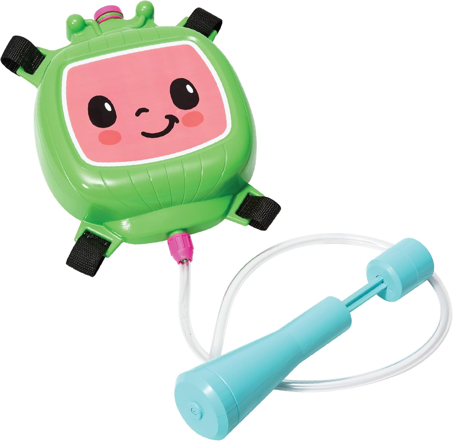 Cocomelon Backpack Water Blaster Toy for Outdoor Kids Play