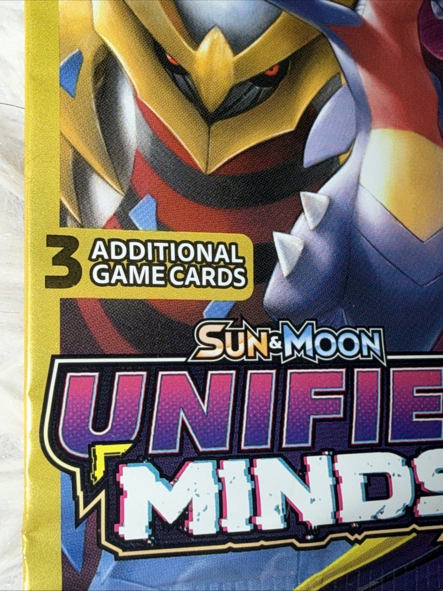 Pokemon TCG Sun and Moon Unified Minds Booster Pack for sale online