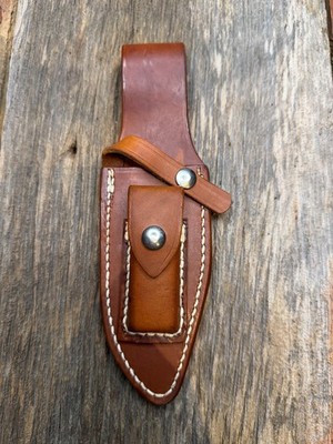 Randall Leather Knife Sheath Model 19-5  Pre 90 s Johnson era tuff find