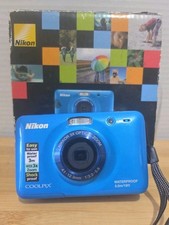 Nikon Coolpix S30 10.1 MP Waterproof Shockproof Camera  16 GB Card