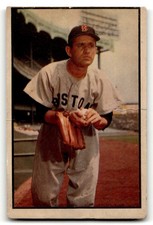 1953 Bowman Color #66 Mel Parnell