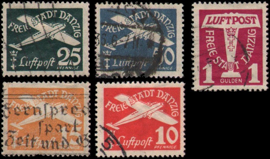 Danzig #C36-C40 set Used | eBay