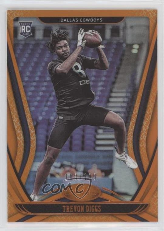 2020 Certified Rookies Mirror Orange 108/199 Trevon Diggs #166 7ud