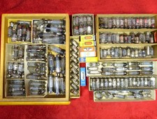 Konvolut von NF und HF Röhren (ca. 200 Stück) Valvo, Telefunken, ect siehe Liste