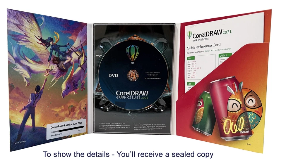 CorelDRAW Graphics Suite 2021 - Perpetual Commercial, Retail Box CDGS2021EFD - Image 4 of 4