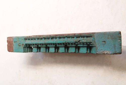 Antique Door Top Beam Wooden Lintel Vintage Indian Architecture Horizontal Shelf - Picture 5 of 6