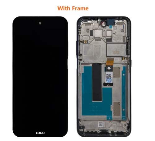 OEM LCD Display Touch Screen Digitizer Assembly Replacement Frame For Nokia X100 - Afbeelding 1 van 3