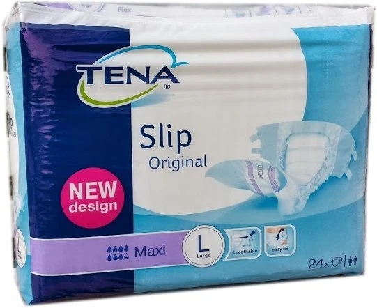 Tena Slip Original Maxi large weiss/lila 15.25.31.8077 FOLIE 24er 