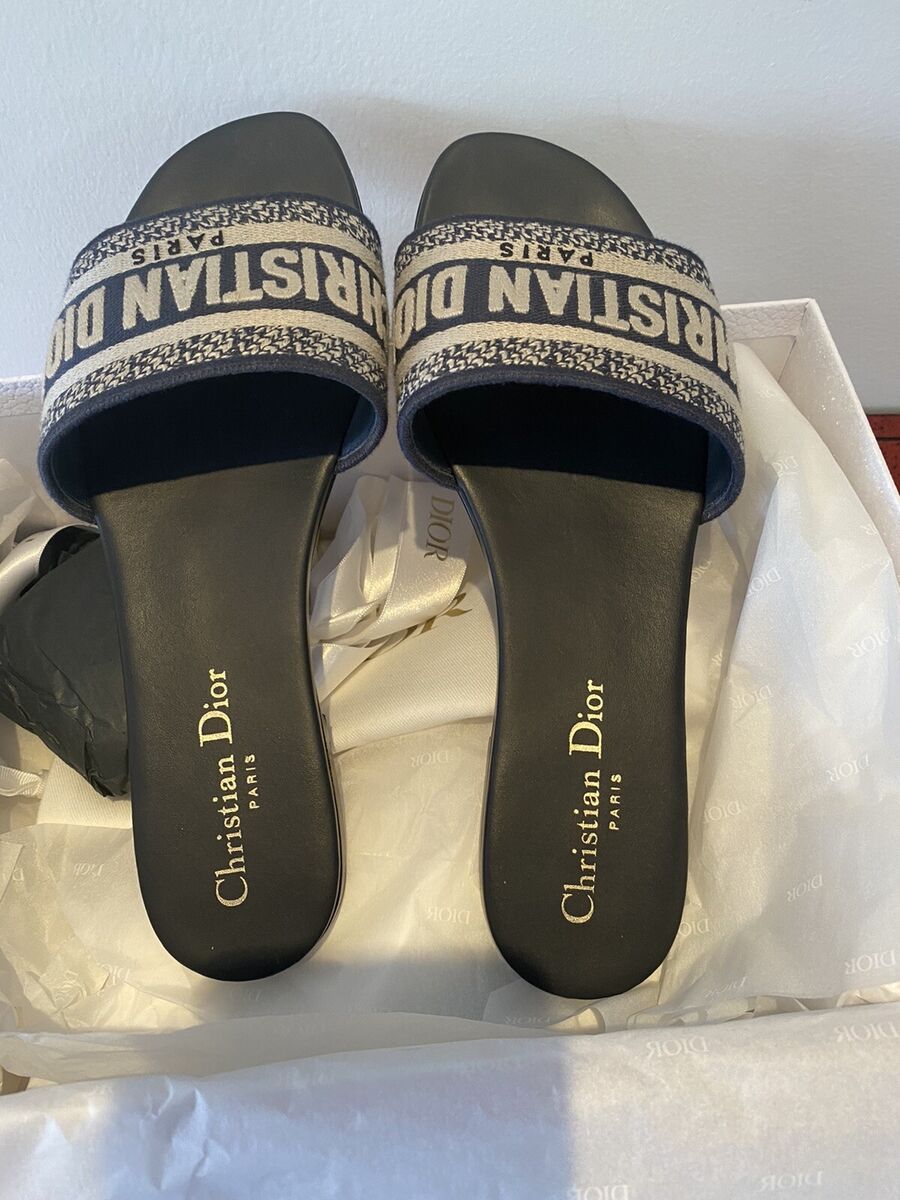 Christian Dior Dway slide size 38 | eBay Christian Dior Dway slide size 38 | eBay