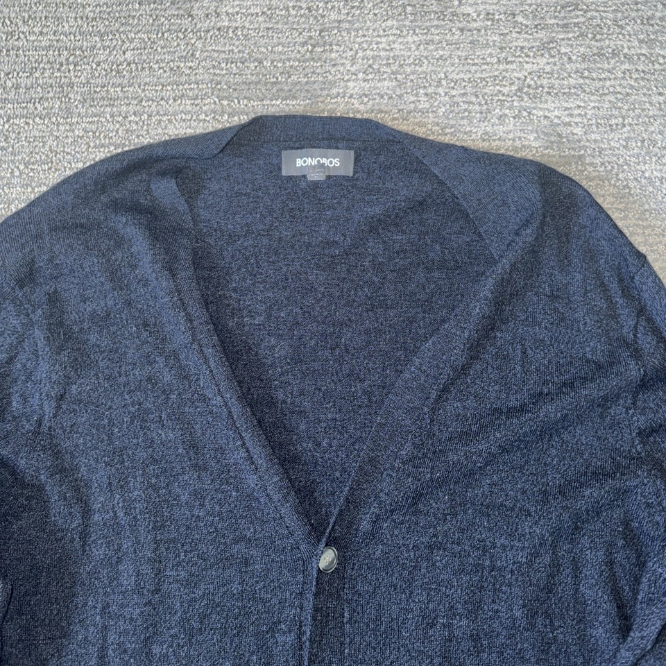 Bonobos Men’s Cardigan XL Navy Blue eBay