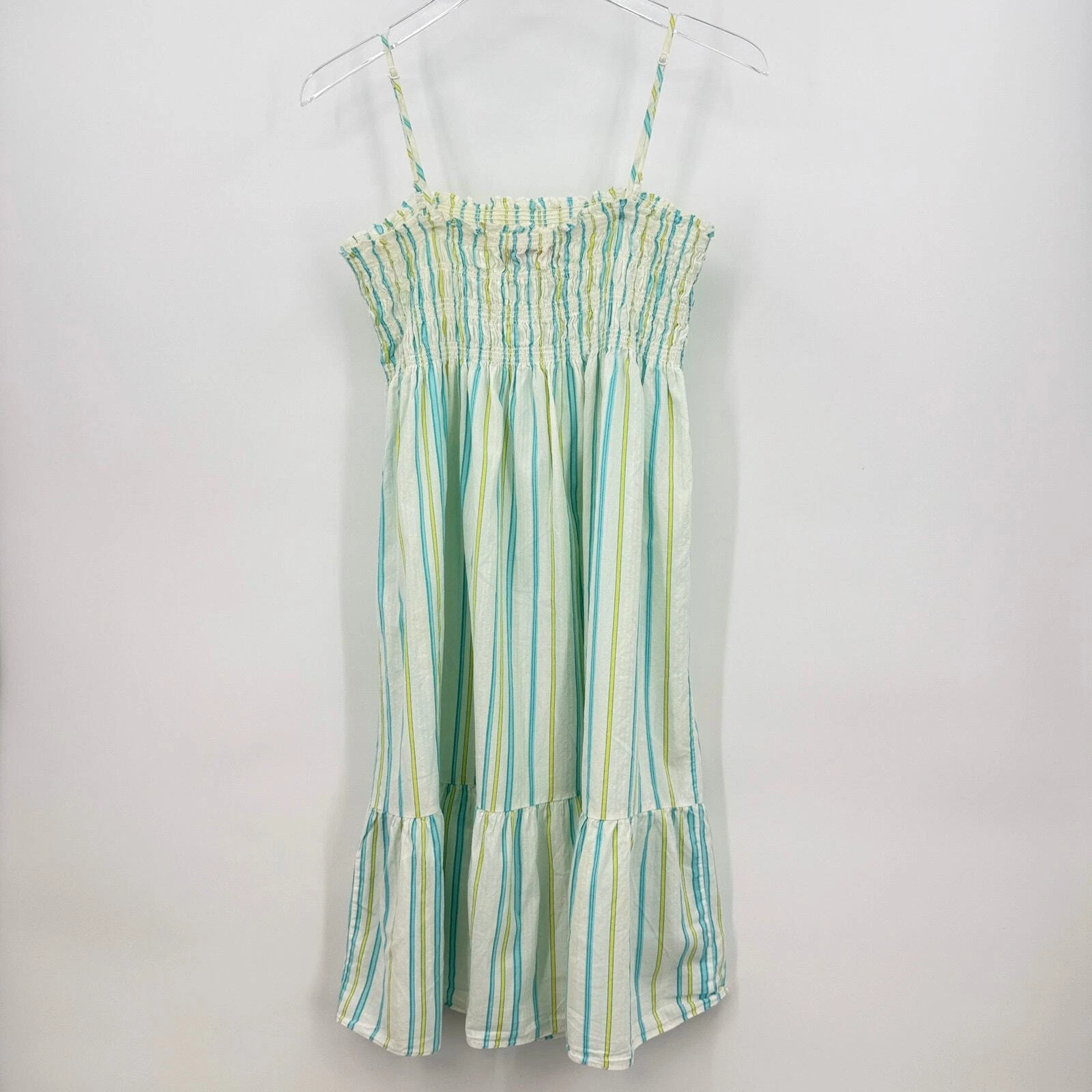 UNDERCOVER Abito Victoria's Secret Angels a righe con orlo a volant taglia media prendisole