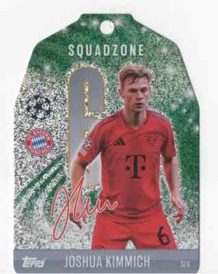Topps Match Attax 2024/2025 24/25 Joshua Kimmich Bayern München Squadzone Gr. 6
