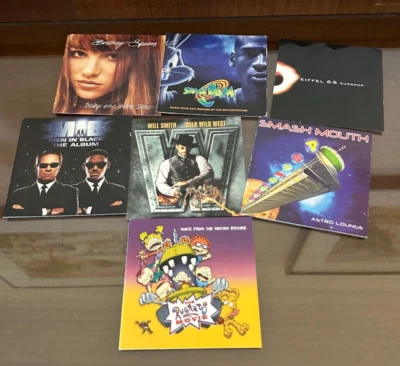 Vintage Lot of 7 Y2K CD Inserts *No CDs* Britney MIB Space Jam Smash Mouth - Image 1 of 3
