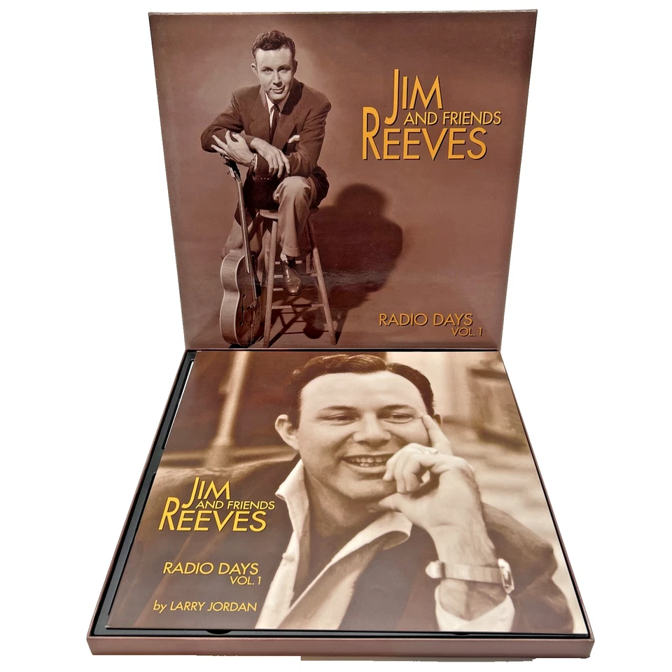 JIM REEVES And Friends "Radio Days Vol. 1" 4XCD 1998 Bear Family Germany Import Foto 3 de 4