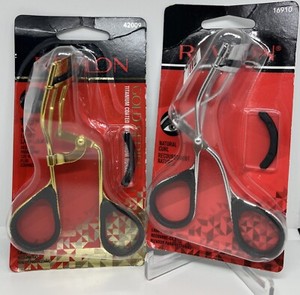 REVLON (Lot of 2) Lash Curlers-Gold Series #42009 & Natural #16910-FREE SHIPPING