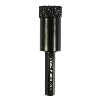 Timco 15 mm Premium Diamant Fliesen- & Glasbohrkrone - Trocken- & Nassschnitt Sechskantschaft