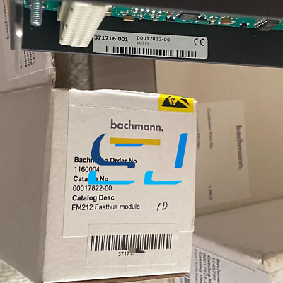 Brand new Bachmann FM212 Programmable Logic Controller Module (FedEx/DHL)