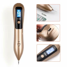 LCD Laser Plasma Pen 9 level Mole Freckle Wart Removal Dark Spot Remover USB US