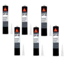 Sikaflex 521 UV 300ml - white sealant 6 ITEMS