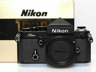 Nikon F2 Titanium 35mm SLR Film Camera Black Body Excellent Nikon F2 Titanium 35mm SLR Film Camera Black Body Excellent