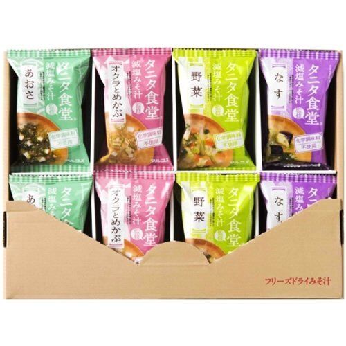 Marukome Freeze Dry Tanita Assortment of Miso soup supervised dining 16 meals  - Picture 1 of 4