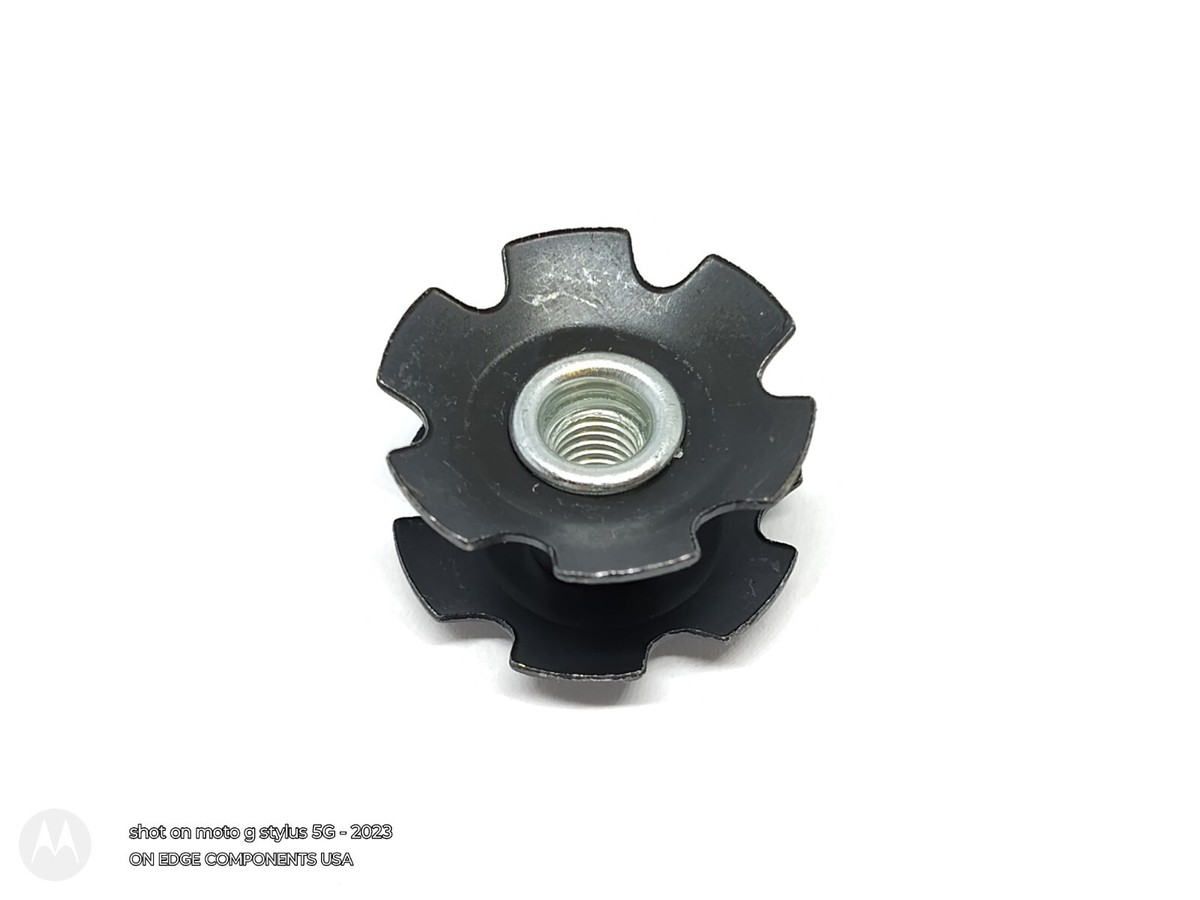 Star Nut M6 1-1/8 Threadless For Fox Rockshox DVO Steerer Tube Supension  Forks