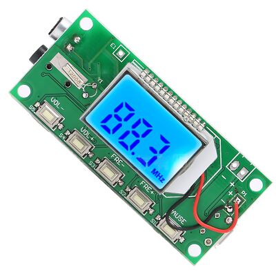 FM Transmitter Module Digital Stereo Frequency Modulation With LCD Display 3-5V#