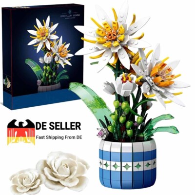 TOP！Für LEGO JJ9033 Icons Epiphyllum Artificial Plant künstliche Blumen NEU！