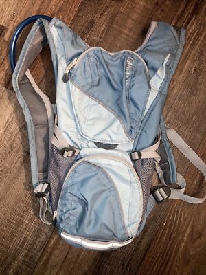 CamelBak D2 Fit Hydration Backpack - Gray/Light Blue CamelBak Blue/Gray Hydration Pack | eBay main image 2