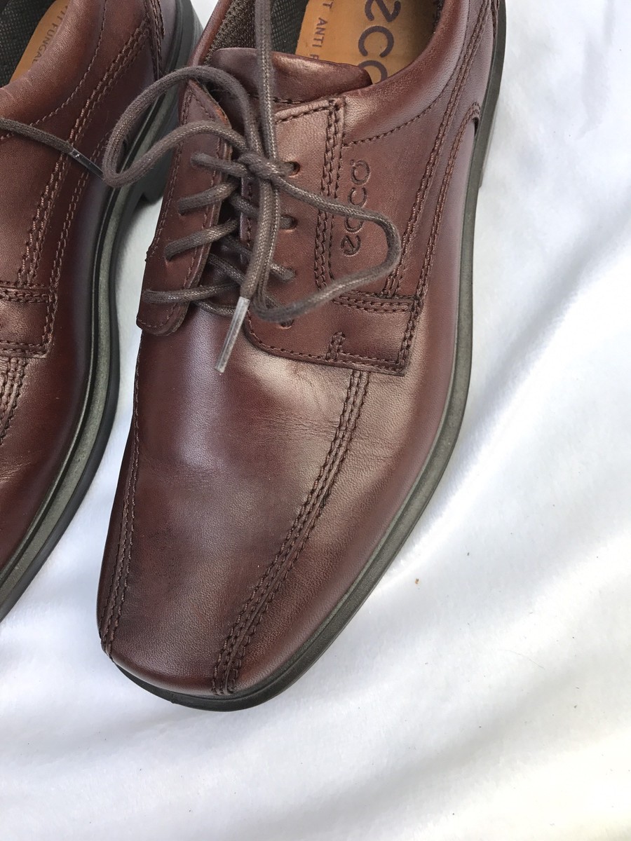 Ecco Men\'s Helsinki 50104 Brown Leather Lace Up Dress Shoes Size 46 US 12 Ecco Helsinki Lace Ecco Men main image 2