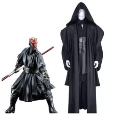 Halloween Star Wars Darth Maul Cosplay Costume Adult Men Tunic Robe Uniform Men