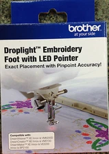 Brother Droplight Embroidery Foot  With LED Pointer SA197