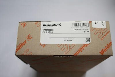 WEIDMÜLLER - ZDL2,5 S/L/L - 1720760000 - VE=50 Stück - #3028