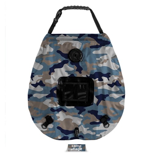 20L Water Bags Outdoor Camping Solar Heat Shower Bag Portable Compact Heated - Picture 22 of 22