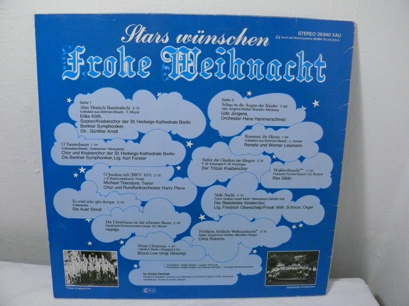 Stars wünschen Frohe Weihnacht LP Vinyl Weihnachten Ariola eBay
