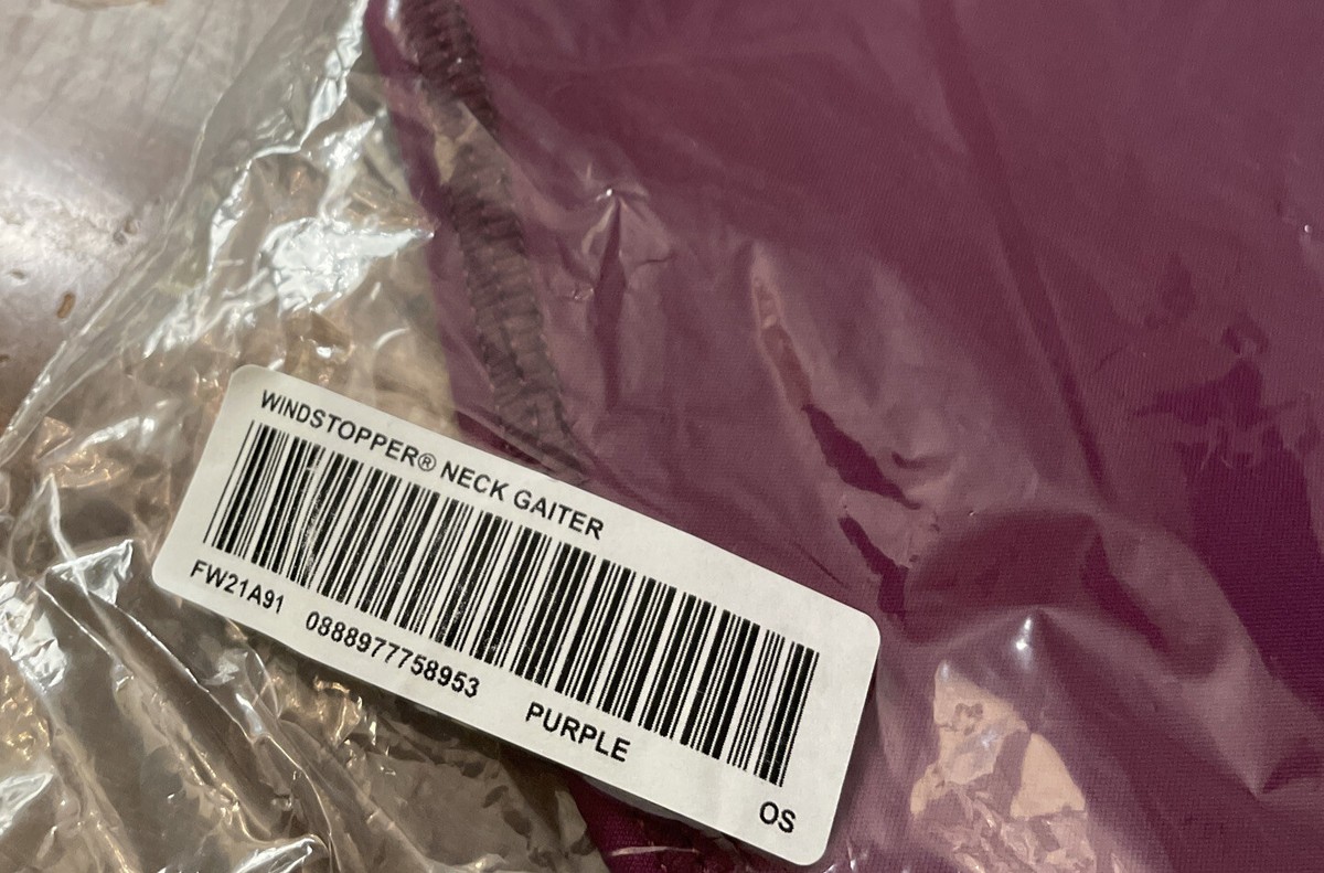 新品 21AW Supreme WINDSTOPPER Neck Gaiter Buy Supreme x WINDSTOPPER Neck Gaiter 'Black' - FW22A62