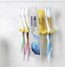 Toothbrush Holder With Suction Cup, Assorted Colors