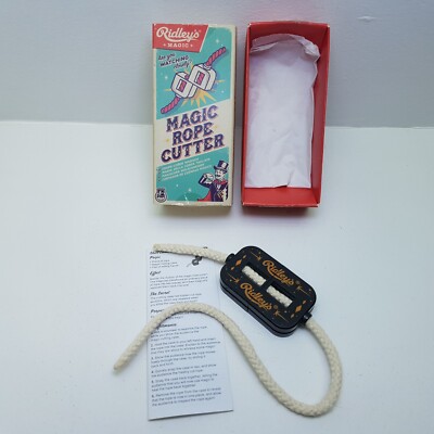 Ridley s Magic Rope Cutter Illusion Set mit Box und Anleitung 2018 Retro