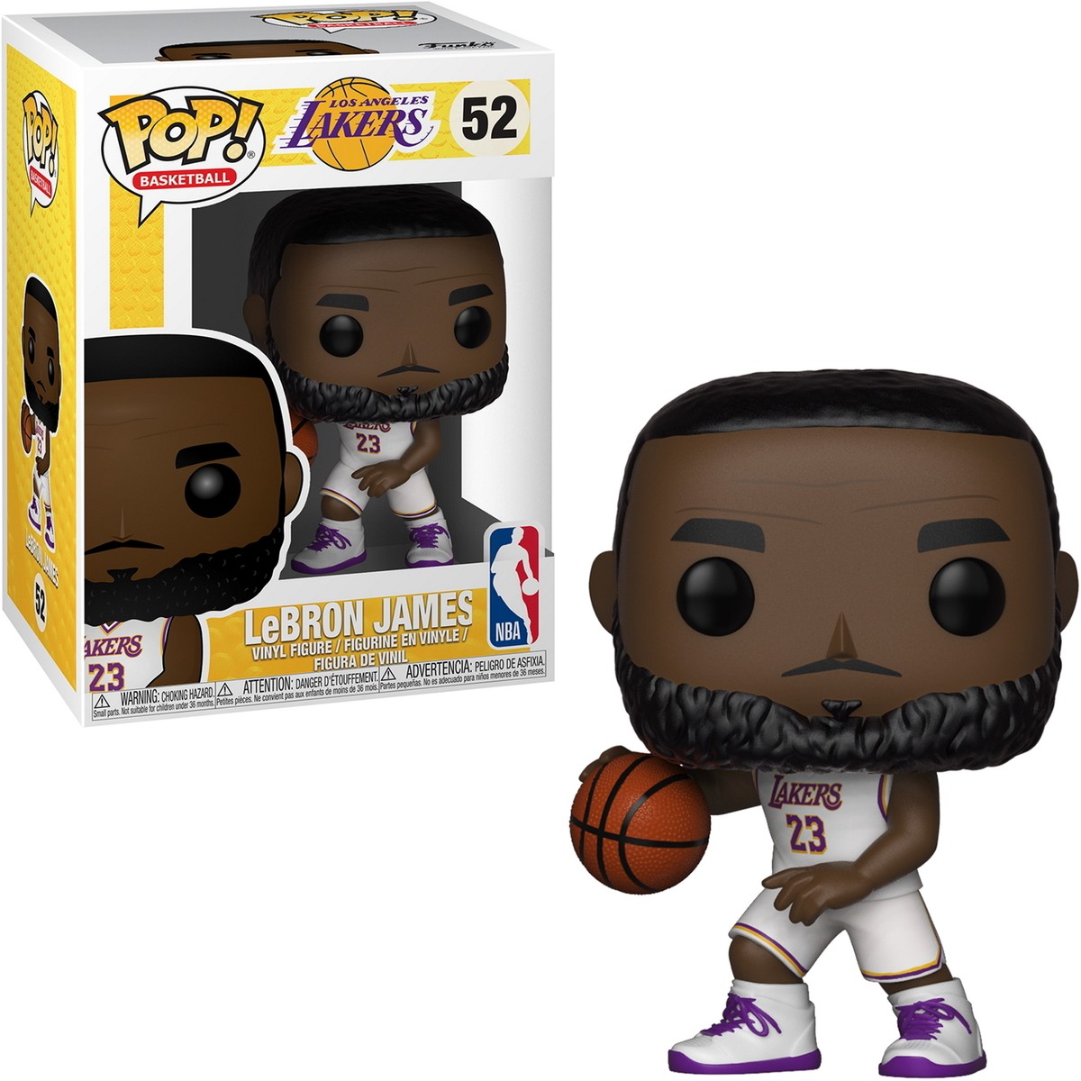 NBA Los Angeles Lakers - LeBron James 52 - Funko Pop! Vinyl Figur